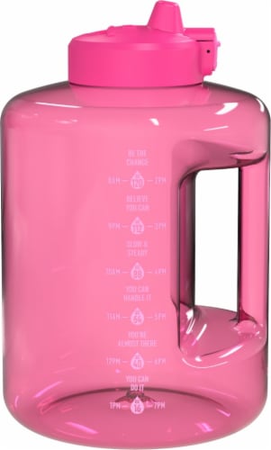 Zak Designs Raspberry Challenger Sip Bottle Perspective: front