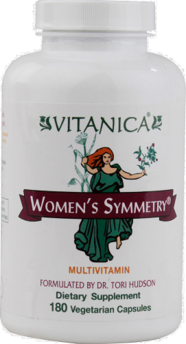 Vitanica Women's Symmetry Multivitamin Capsules Perspective: front