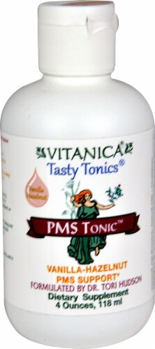 Vitanica  PMS Tonic™   Vanilla-Hazelnut Perspective: front