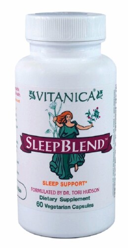 Vitanica Sleep Blend Capsules Perspective: front