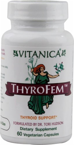 Vitanica  ThyroFem™ Thyroid Support Perspective: front