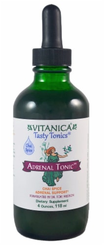 Vitanica Tasty Tonics Chai Spice Adrenal Tonic Perspective: front