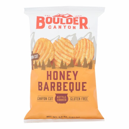 BOULDER CANYON 6.5 OZ HONEY BBQ Perspective: front