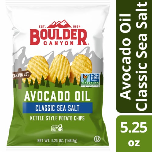 Boulder Canyon® Avocado Oil Classic Sea Salt Kettle Potato Chips