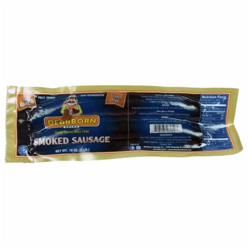 Dearborn Smoked Sausage Perspective: front