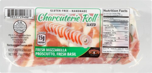 Formaggio® Charcuterie Roll™ Sliced Perspective: front