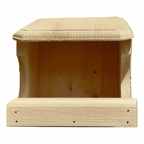 Premium Bird Nesting Perch for Outdoor Use - Ideal for Barn Swallows, Robins, Song Sparrows Perspective: front