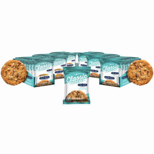 Classic Cookie Soft Baked Cinnabon® Cookies with Cinnamon and Cream Cheese Chips, 6 Boxes Perspective: front