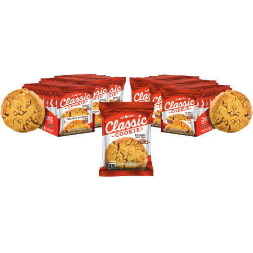 Classic Cookie Soft Baked Peanut Butter Cookies with Reese's® Peanut Butter Chips, 6 Boxes Perspective: front