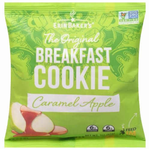 Breakfast Cookie 3oz - Caramel Apple Perspective: front