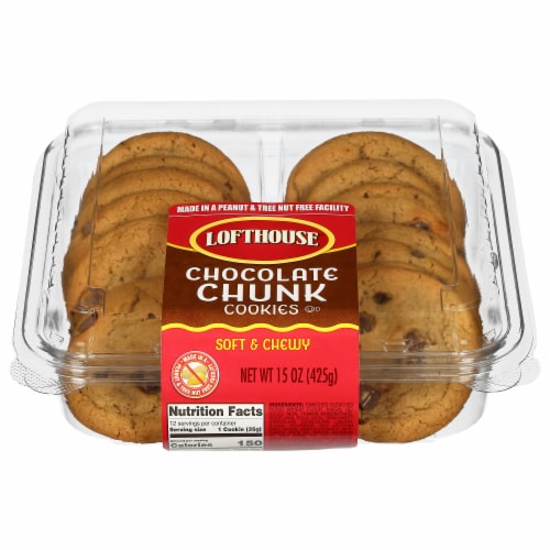 Lofthouse Chocolate Chunk Cookies, 15 oz - Kroger