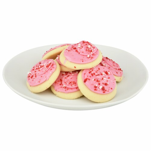 Lofthouse® Christmas Candy Cane Iced Sugar Cookies Perspective: front
