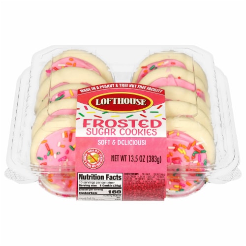 Lofthouse Pink Frosted Sugar Cookies