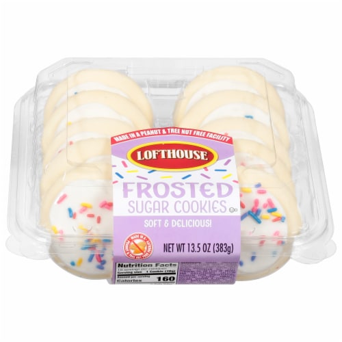 Lofthouse® Frosted Sugar Cookies Perspective: front