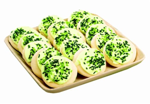 Lofthouse Key Lime Frosted Sugar Cookies Perspective: front