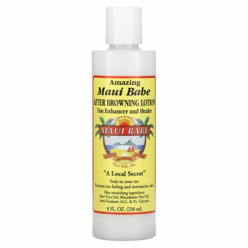 Maui Babe After Browning Tan Enhancing and Healer Lotion Perspective: front