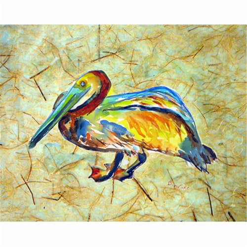 Betsy Drake PM984 Gertrude Pelican Place Mat - Set of 4 Perspective: front
