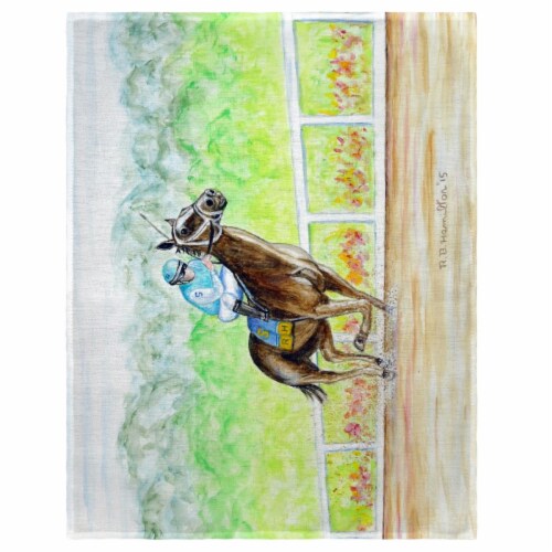 Betsy Drake PM341 Home Stretch Place Mat, 14 x 18 in. - Set of 4 Perspective: front