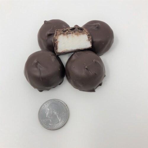 Gourmet Sugar Free Vanilla Marshmallow Milk Chocolate Candy 1 pound Perspective: front