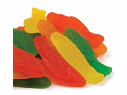 Swedish Fish Large Assorted bulk candy 2 pounds Perspective: front