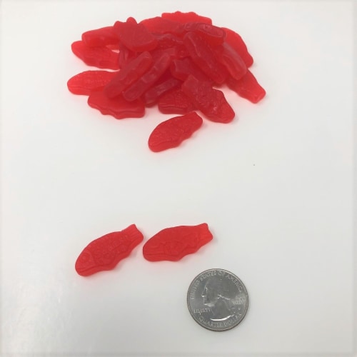 Swedish Fish Mini Red bulk candy 2 pounds Perspective: front