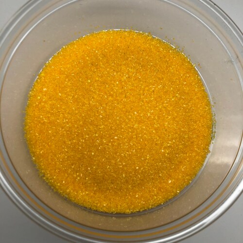 Sugar Sanding Yellow Bakery Topping Sprinkles colored sugar 1 pound Perspective: front