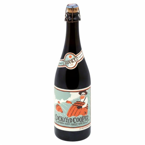 Uinta Brewing Cockeyed Cooper Barleywine Perspective: front