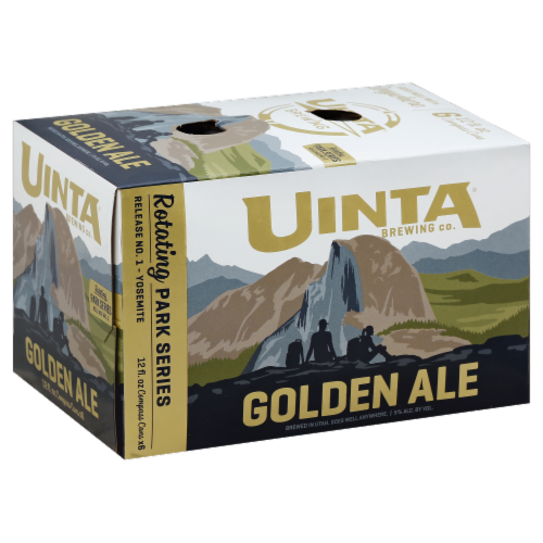 Uinta Brewing Co. Golden Ale Perspective: front