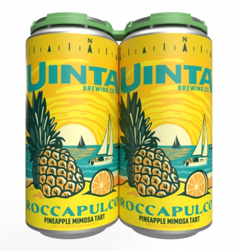 Uinta Craft Beer Perspective: front