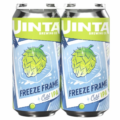 Uinta Freeze Frame Craft Beer Perspective: front