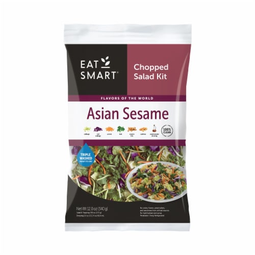 enke Indvandring chokolade Eat Smart Asian Sesame Vegetable Salad Kit, 12 oz - Kroger