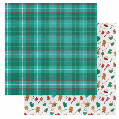 Not A Creature Was Stirring Double-Sided Cardstock 12"X12"-Baking Spirits Bright Perspective: front