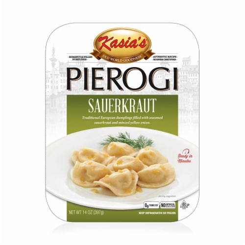 Kasia's Sauerkraut Pierogi Perspective: front
