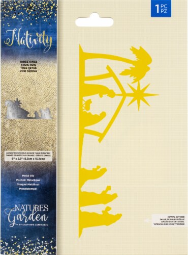 Nature's Garden Nativity Dies-Three Kings Perspective: front