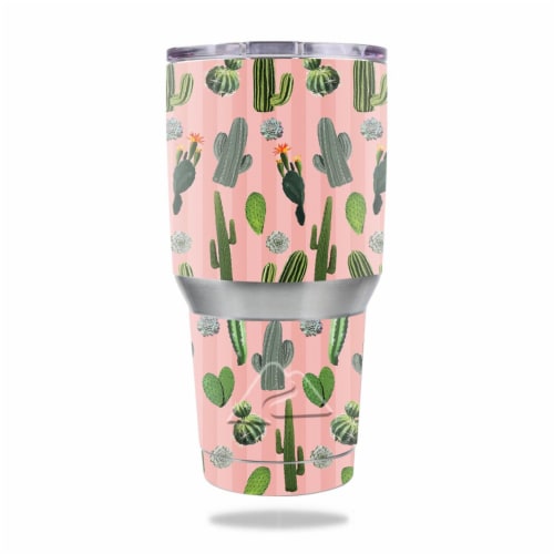 MightySkins OZTUM30-Cactus Garden Skin for Ozark Trail 30 oz Tumbler - Cactus Garden Perspective: front