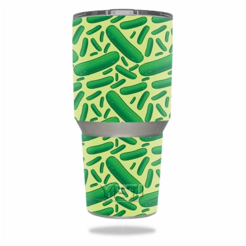 MightySkins YERAM30-Pickles Skin for Yeti 30 oz Tumbler - Pickles Perspective: front