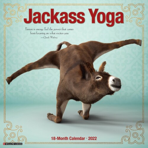 Jackass Yoga 2022 Wall Calendar, 1 Ralphs