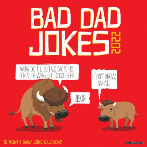 Bad Dad Jokes 2022 Wall Calendar, 1 Kroger