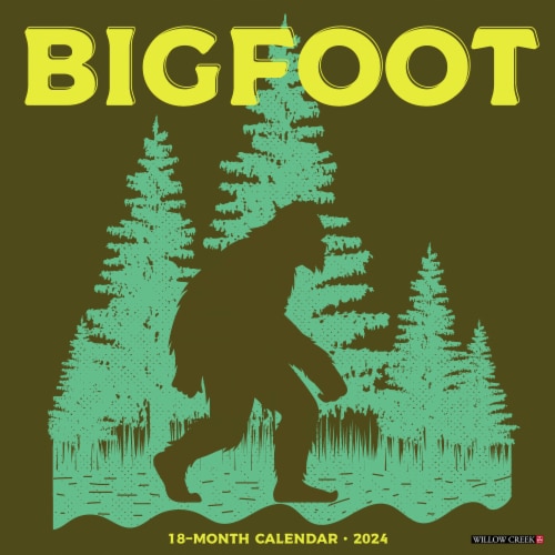 Willow Creek Press Bigfoot 2025 Wall Calendar, 1 ct Fred Meyer