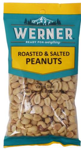 Werner Roasted & Salted Peanuts Perspective: front