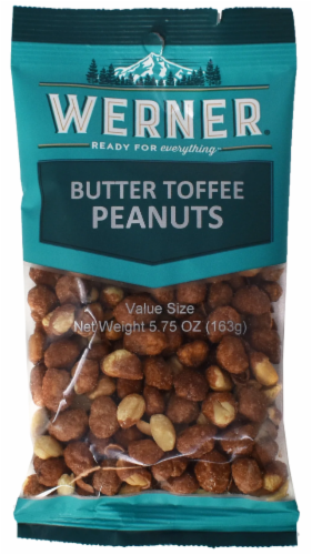 Werner® Butter Toffee Peanuts Perspective: front