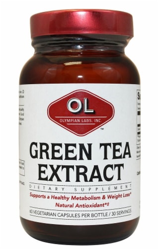 Olympian Labs  All Natural Green Tea Extract Perspective: front