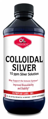Olympian Labs Colloidal Silver Perspective: front