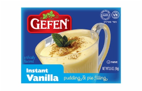 Gefen Instant Pudding And Pie Filling Vanilla Perspective: front