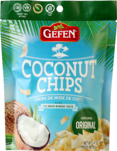 Gefen Original Coconut Chips Perspective: front