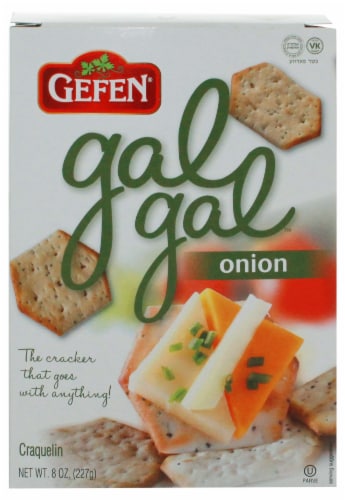 Gefen Onion Gal Gal Crackers Perspective: front