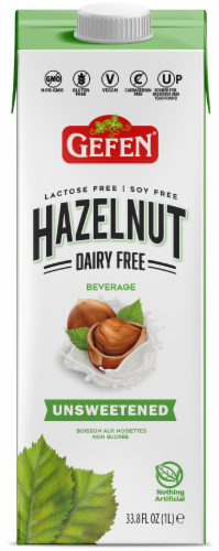 Gefen Unsweetened Hazelnut Milk Perspective: front