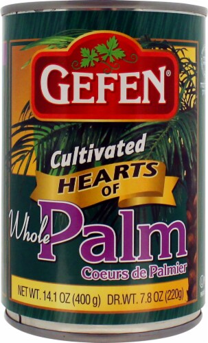Gefen® Whole Hearts Of Palm Perspective: front