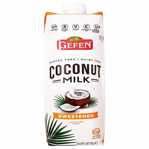 Gefen® Gluten-Free Dairy-Free Sweetened Coconut Milk Perspective: front
