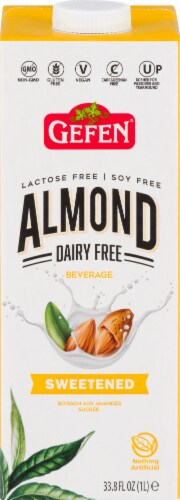 Gefen® Sweetened Almond Milk Perspective: front